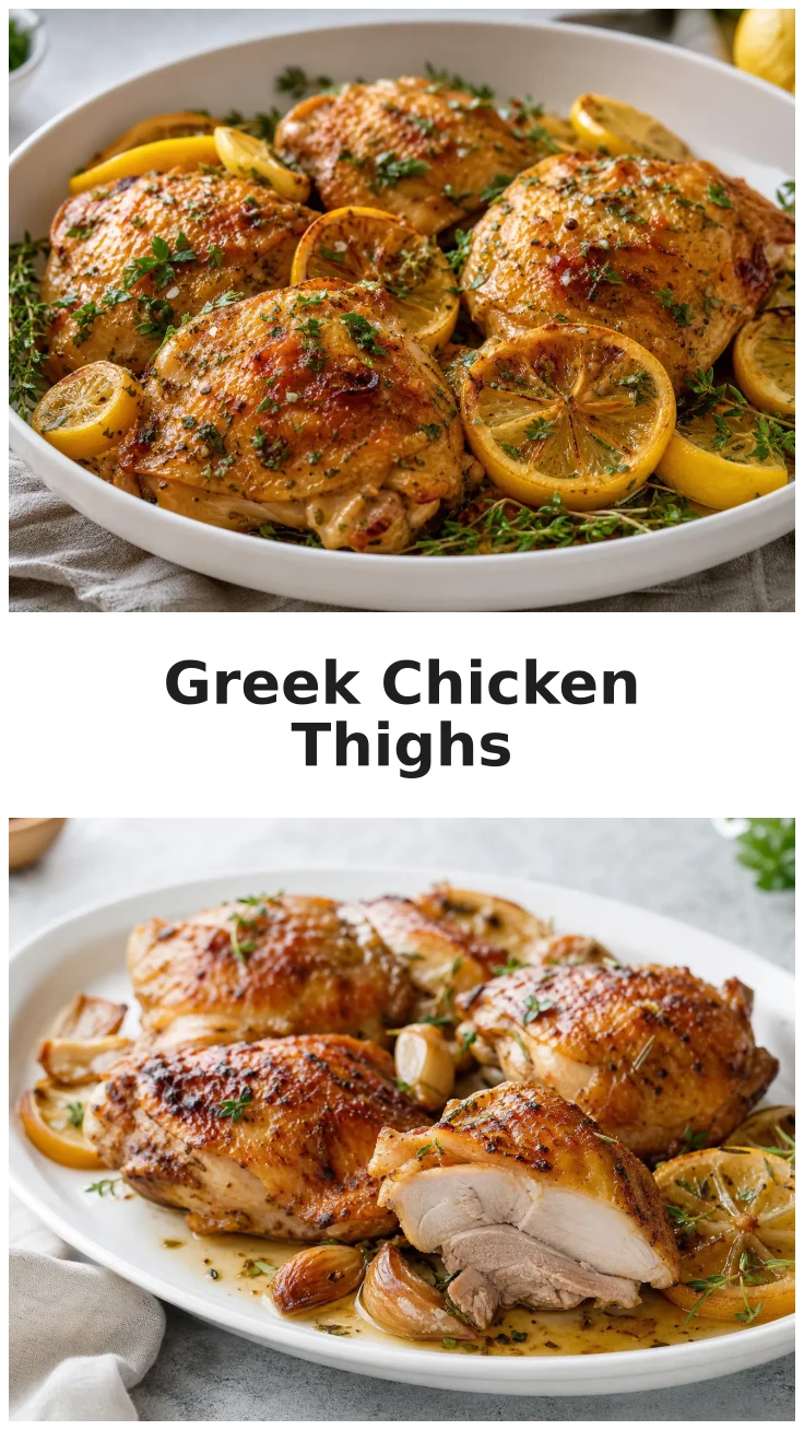 Golden Oven Greek Chicken Thighs Recipe for Flavorful Dinners Golden Oven Greek Chicken Thighs Recipe for Flavorful Dinners