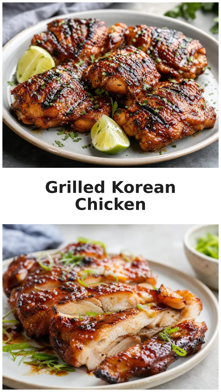 Sticky Grilled Korean Chicken Thighs Recipe to Savor Sticky Grilled Korean Chicken Thighs Recipe to Savor