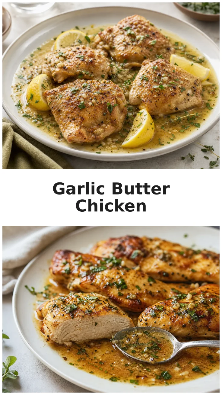 Golden Skillet Garlic Butter Chicken Recipe for Quick Dinners Golden Skillet Garlic Butter Chicken Recipe for Quick Dinners
