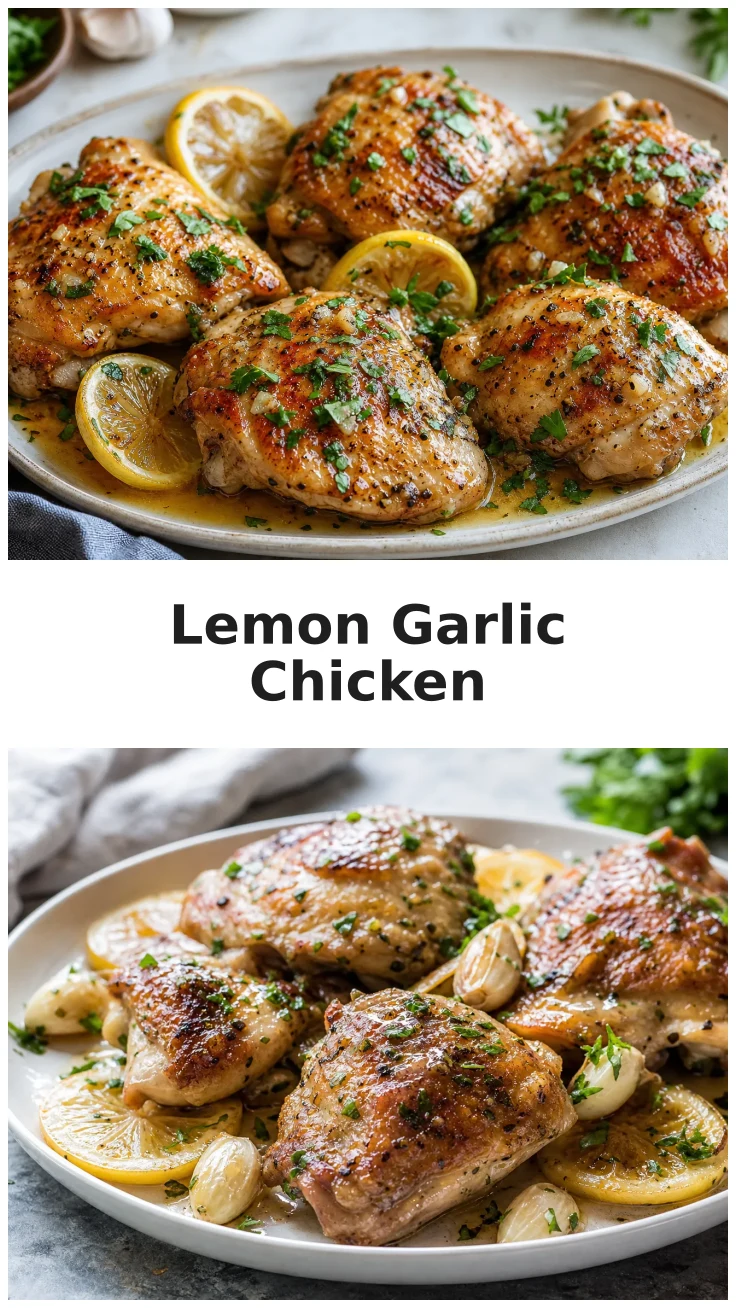 Fresh Skillet Lemon Garlic Chicken Recipe for Easy Weeknight Dinners
