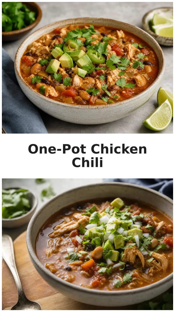 Hearty One-Pot Chicken Chili for Cozy Nights Hearty One-Pot Chicken Chili for Cozy Nights