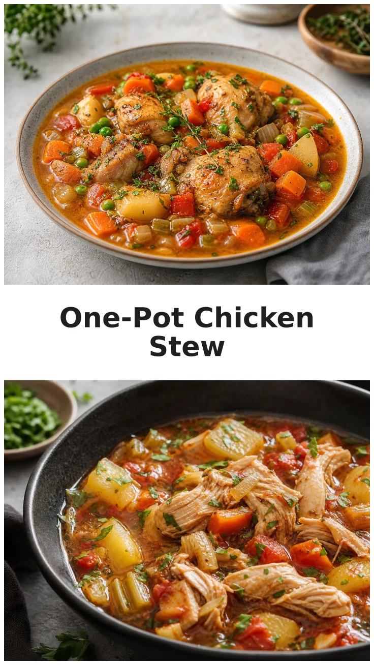 Hearty One-Pot Chicken Stew Recipe for Cozy Nights Hearty One-Pot Chicken Stew Recipe for Cozy Nights