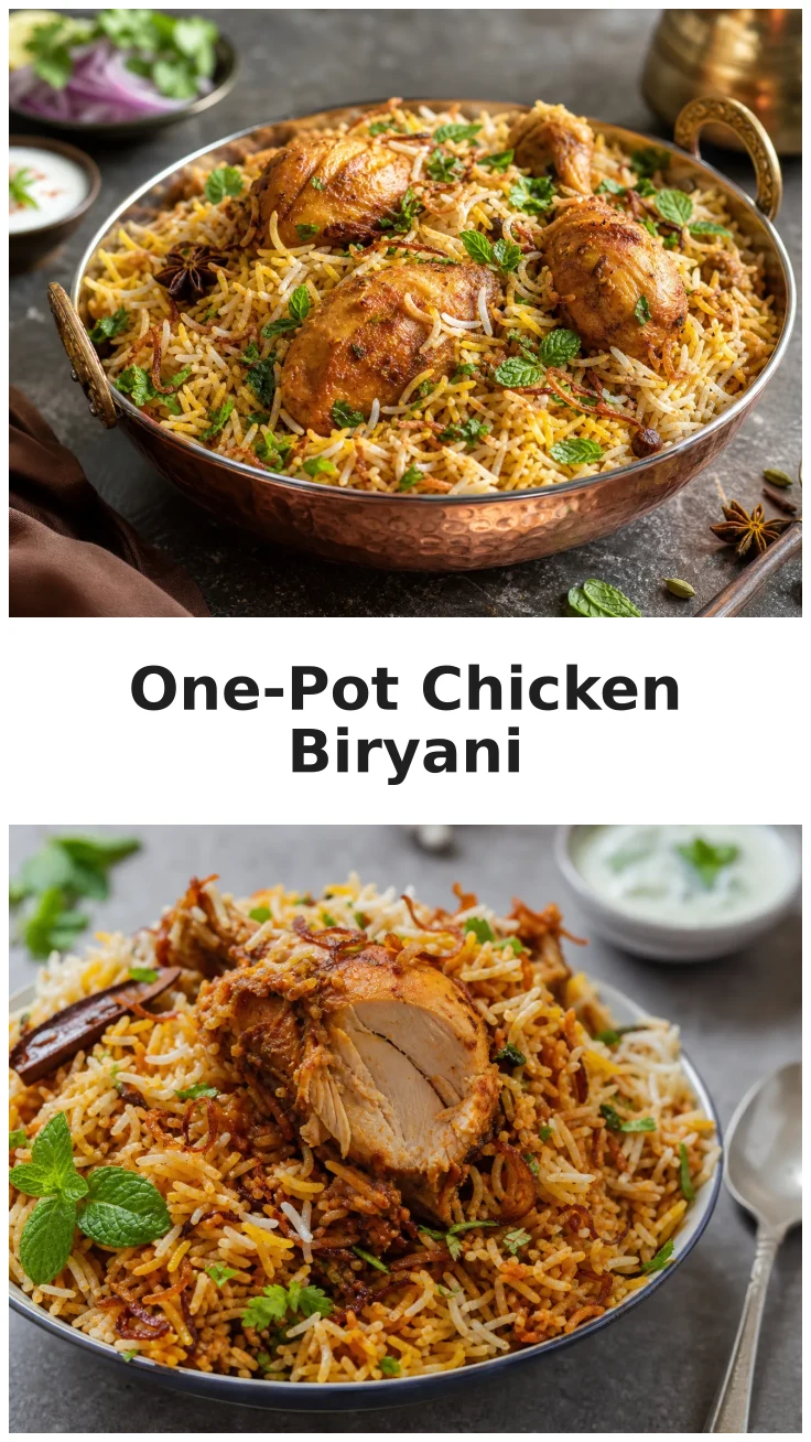 Golden One-Pot Chicken Biryani Recipe for Cozy Nights Golden One-Pot Chicken Biryani Recipe for Cozy Nights