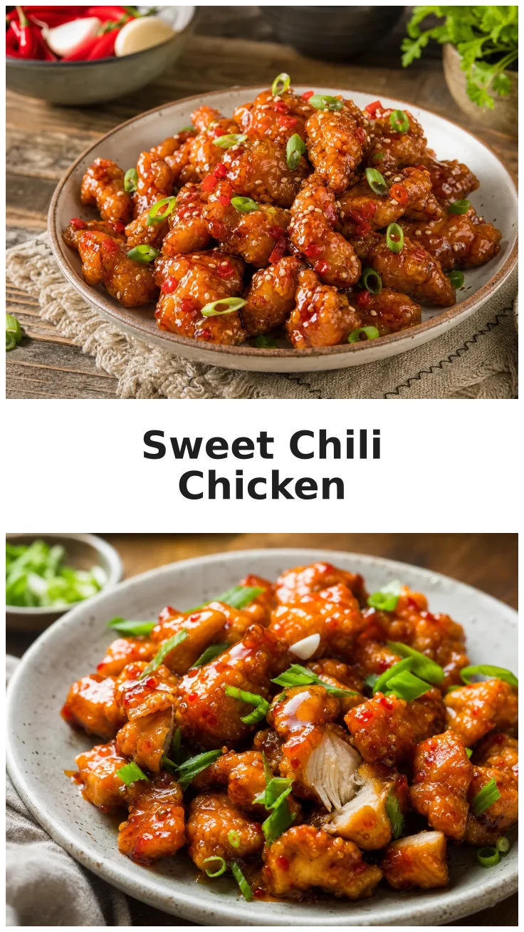 Sticky Slow Cooker Sweet Chili Chicken Recipe for Dinner