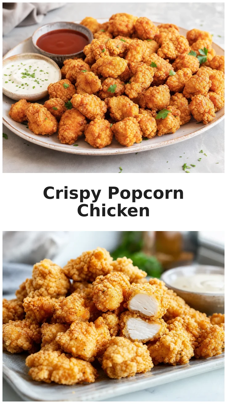 Crispy Deep Fried Popcorn Chicken Recipe You’ll Love