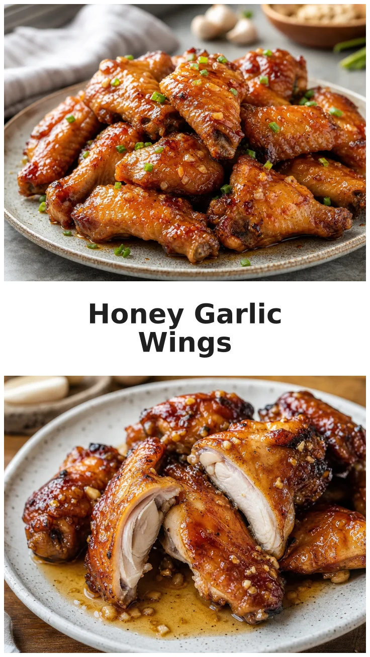 Sticky Smoked Honey Garlic Chicken Wings Recipe Sticky Smoked Honey Garlic Chicken Wings Recipe