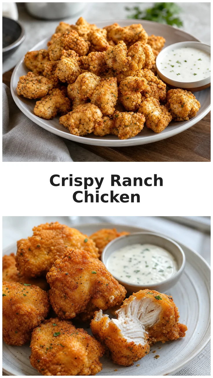 Golden Ranch Chicken Bites Air Fryer for Easy Weeknight Meals