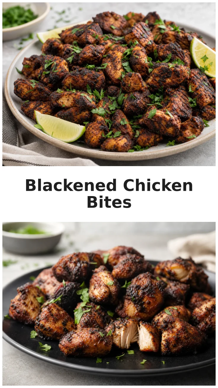 Flavorful Blackened Chicken Bites Air Fryer for Quick Meals Flavorful Blackened Chicken Bites Air Fryer for Quick Meals