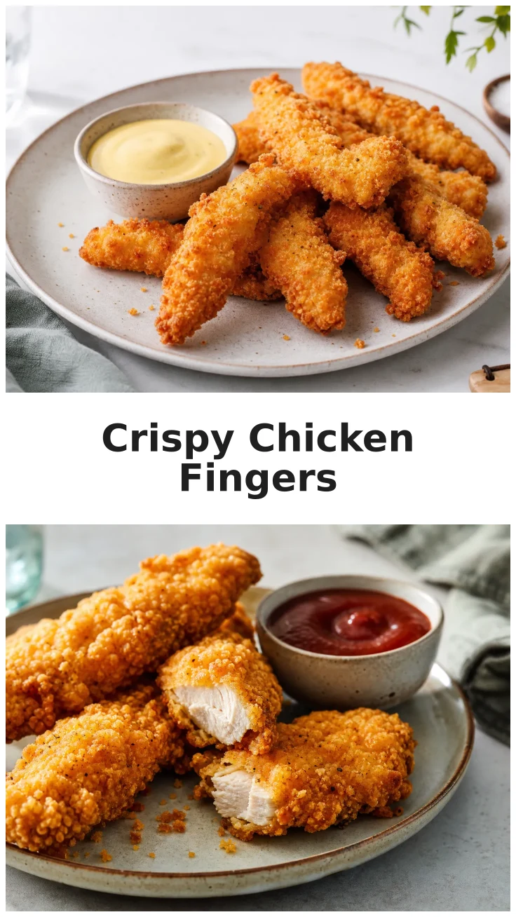 Golden Chicken Fingers Air Fryer Recipe for Family Fun