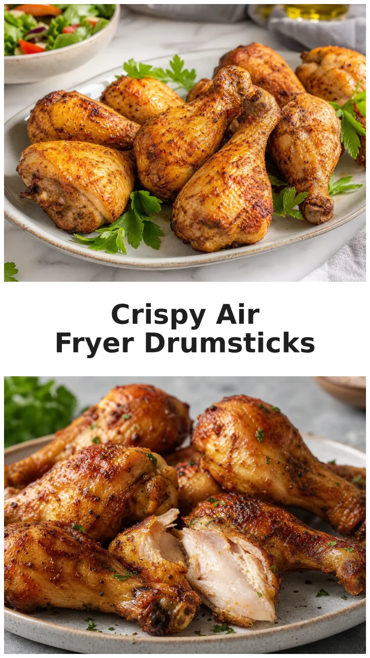 Crispy Golden Air Fryer Drumsticks Recipe for Any Occasion Crispy Golden Air Fryer Drumsticks Recipe for Any Occasion