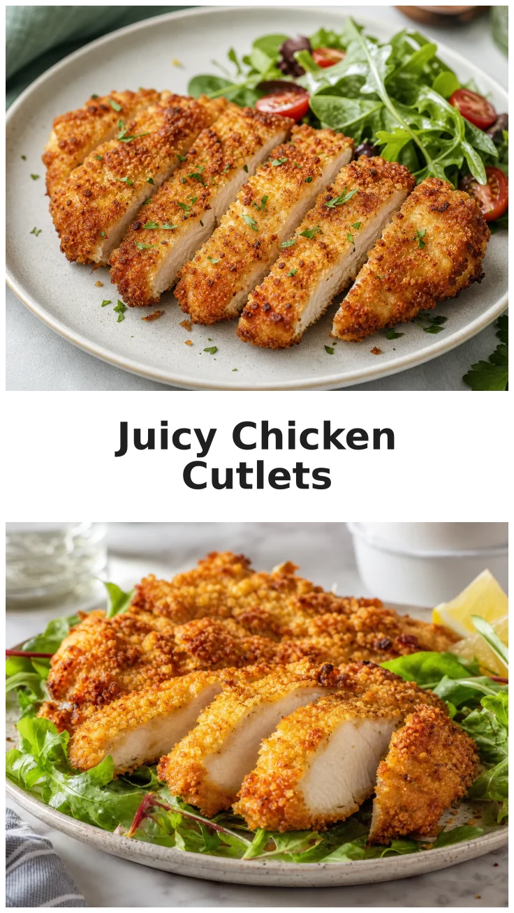 Juicy Chicken Cutlets Recipes Air Fryer for Easy Dinners Juicy Chicken Cutlets Recipes Air Fryer for Easy Dinners