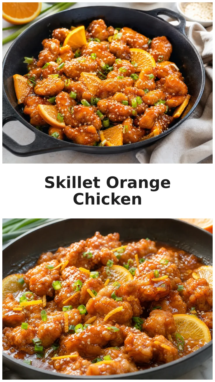Glossy Skillet Orange Chicken Recipe for a Flavorful Meal Glossy Skillet Orange Chicken Recipe for a Flavorful Meal