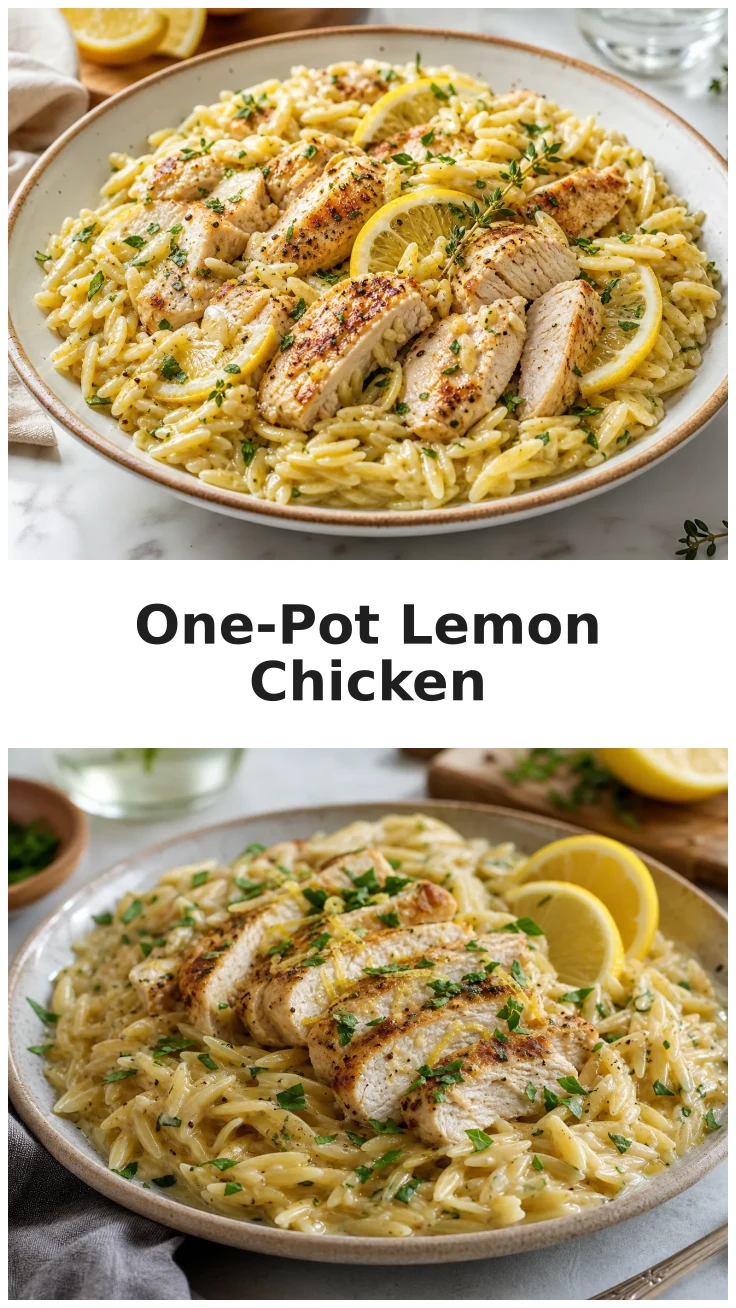 Fresh One-Pot Lemon Chicken Orzo Recipe for Easy Weeknight Dinners Fresh One-Pot Lemon Chicken Orzo Recipe for Easy Weeknight Dinners