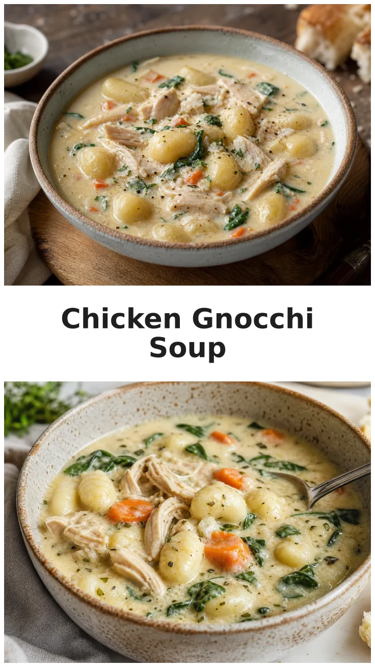 Creamy Slow Cooker Chicken Gnocchi Soup Recipe for Cozy Nights Creamy Slow Cooker Chicken Gnocchi Soup Recipe for Cozy Nights