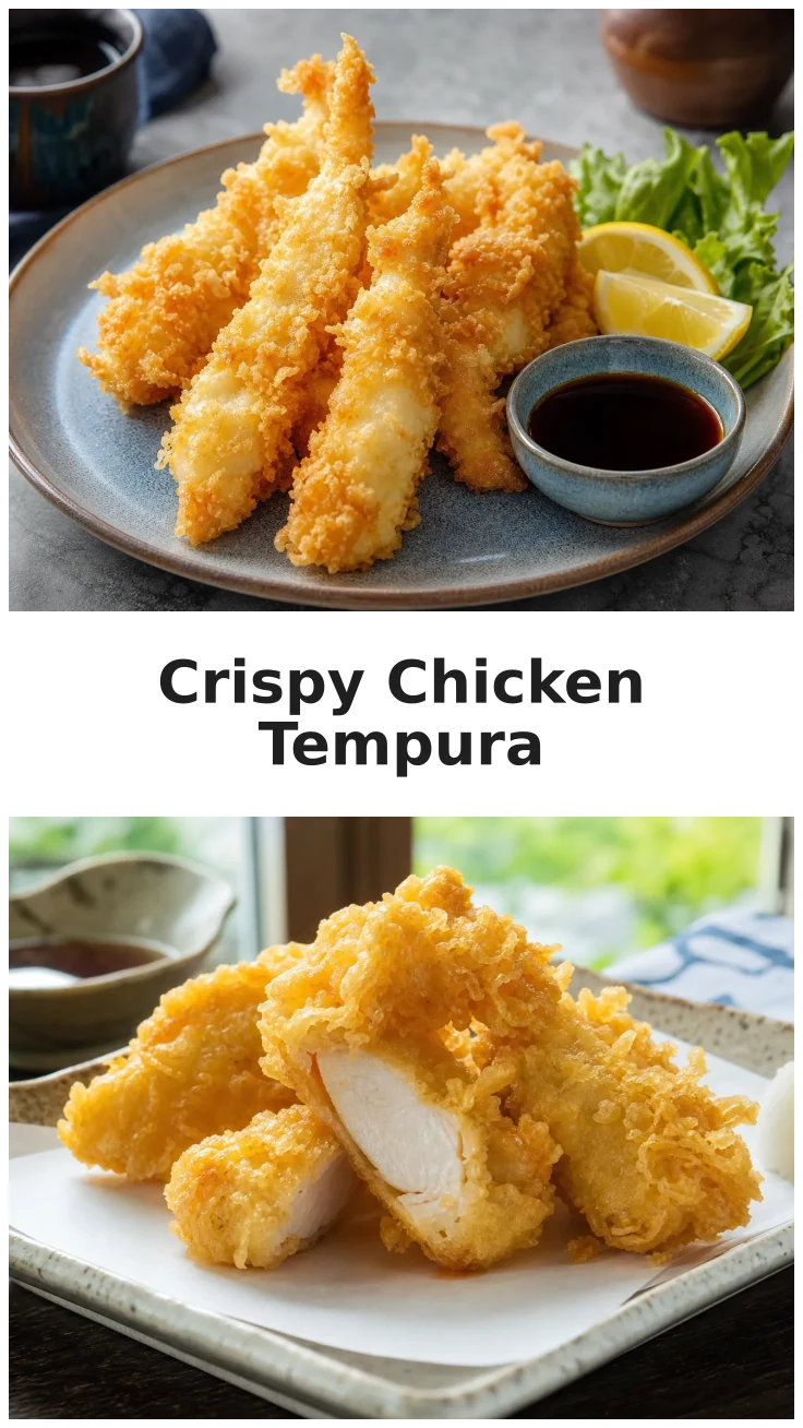Crispy Deep Fried Chicken Tempura Recipe for Home Chefs Crispy Deep Fried Chicken Tempura Recipe for Home Chefs