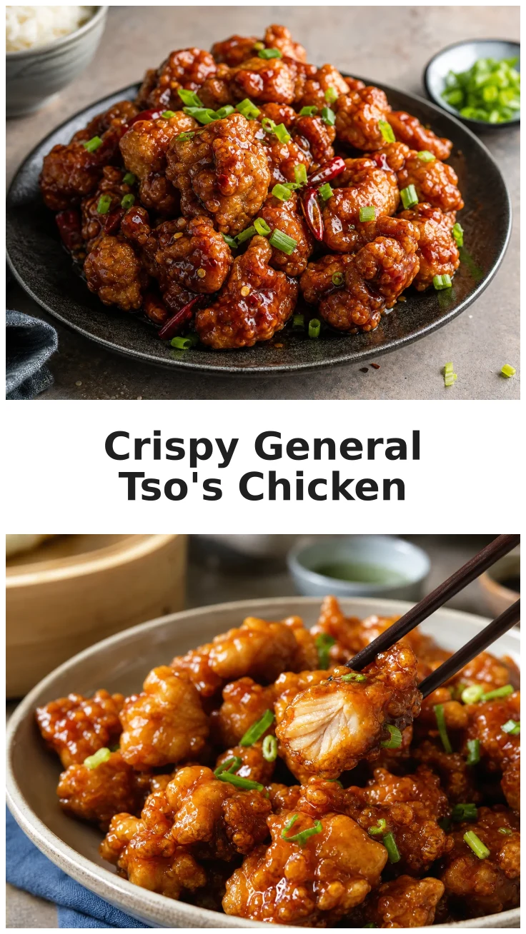 Crispy Deep Fried General Tso's Chicken Recipe Crispy Deep Fried General Tso's Chicken Recipe