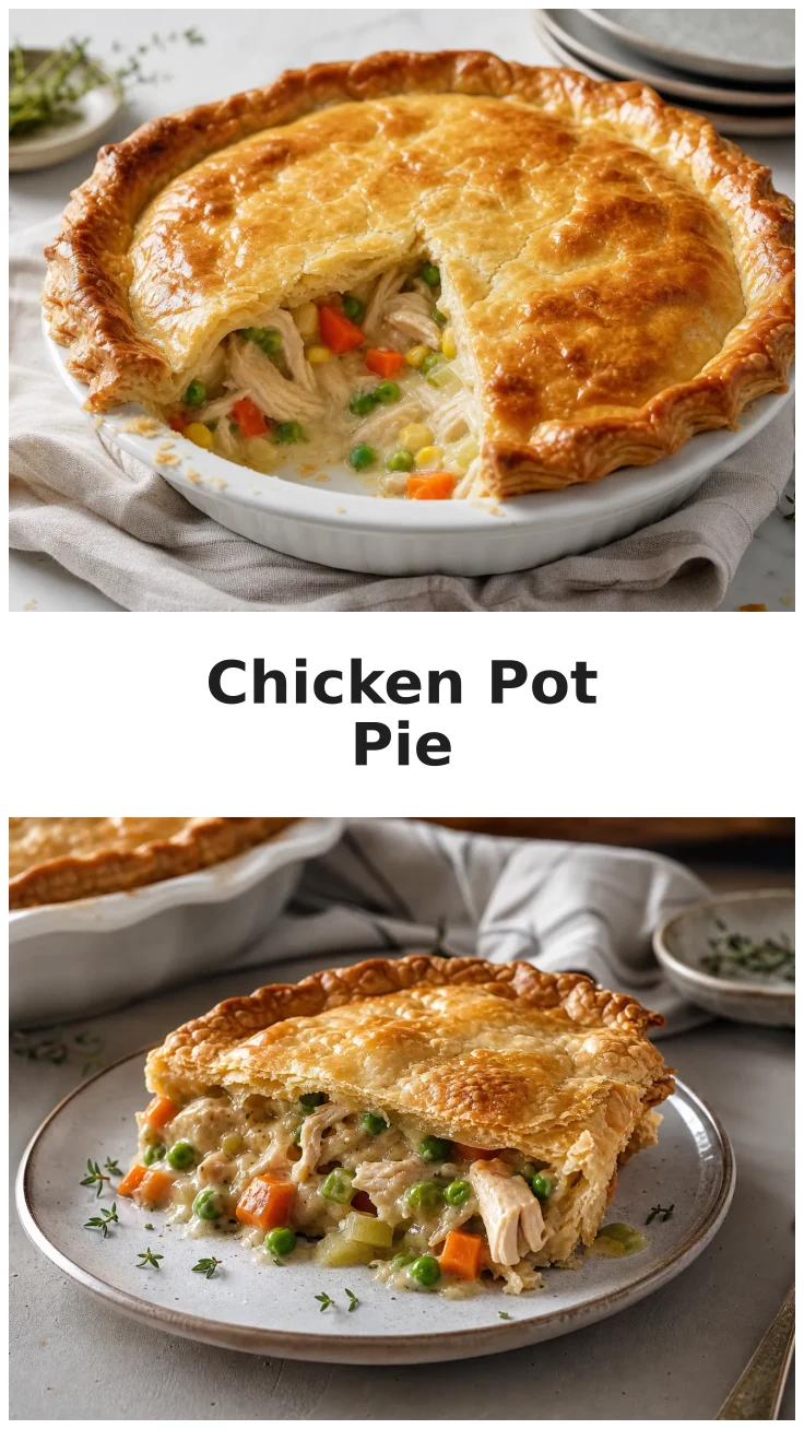 Golden Oven Chicken Pot Pie Recipe for Cozy Nights Golden Oven Chicken Pot Pie Recipe for Cozy Nights