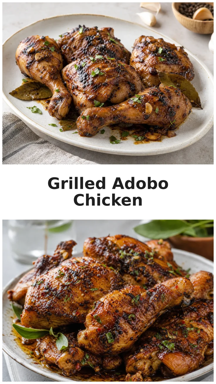 Juicy Grilled Adobo Chicken Recipe for Summer Cookouts Juicy Grilled Adobo Chicken Recipe for Summer Cookouts