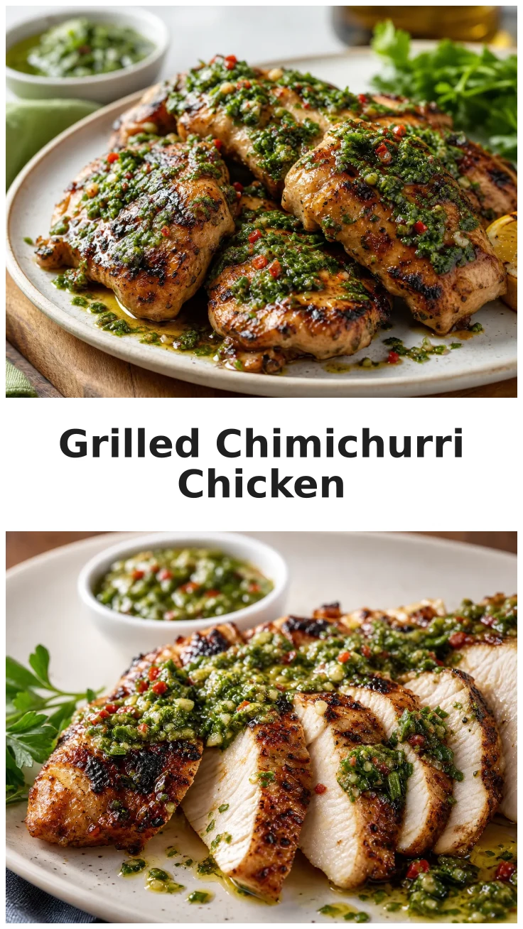 Delicious Fresh Grilled Chimichurri Chicken Recipe Delicious Fresh Grilled Chimichurri Chicken Recipe