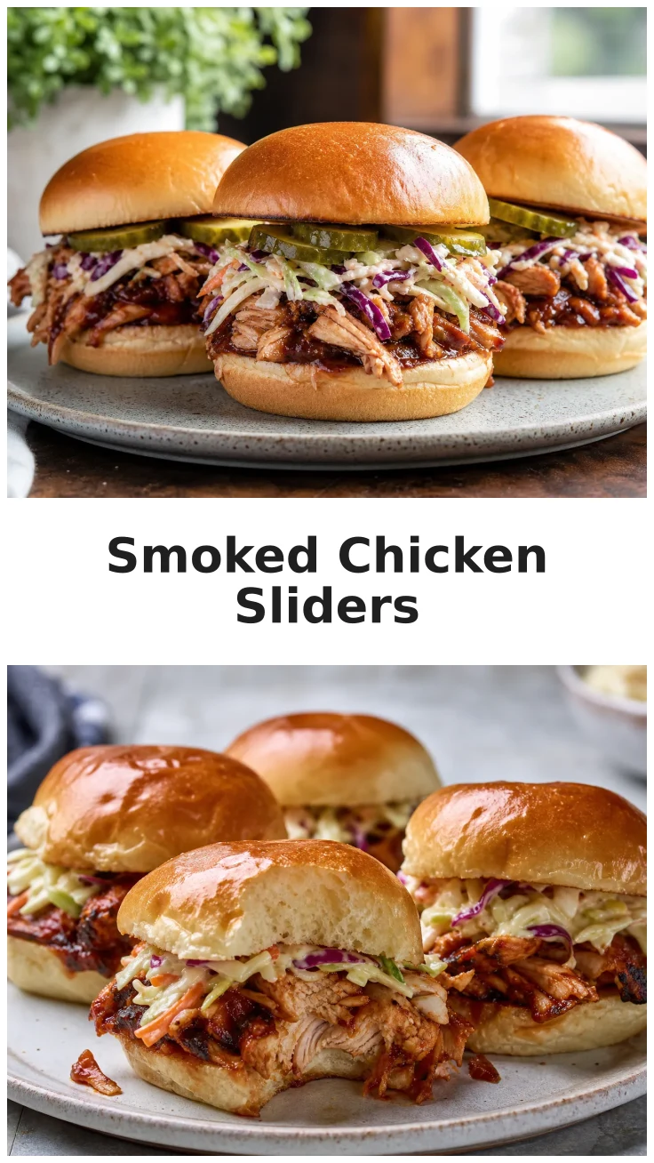 Juicy Smoked Chicken Sliders for Game Day Gatherings