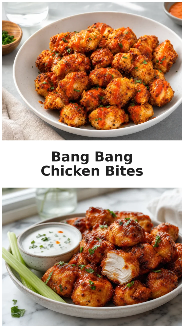 Flavorful Bang Bang Chicken Bites Air Fryer for Easy Dinners Flavorful Bang Bang Chicken Bites Air Fryer for Easy Dinners