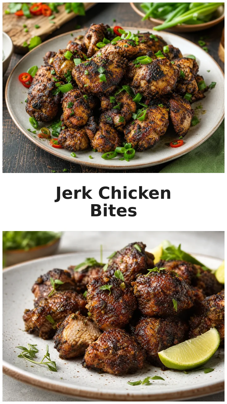 Flavorful Jerk Chicken Bites Air Fryer for Quick Meals